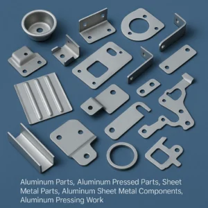 Aluminum Pressed components, Sheet metal pressed Parts , Aluminum Sheet Metal Components, Aluminum Deep Drawn parts, Aluminum components,