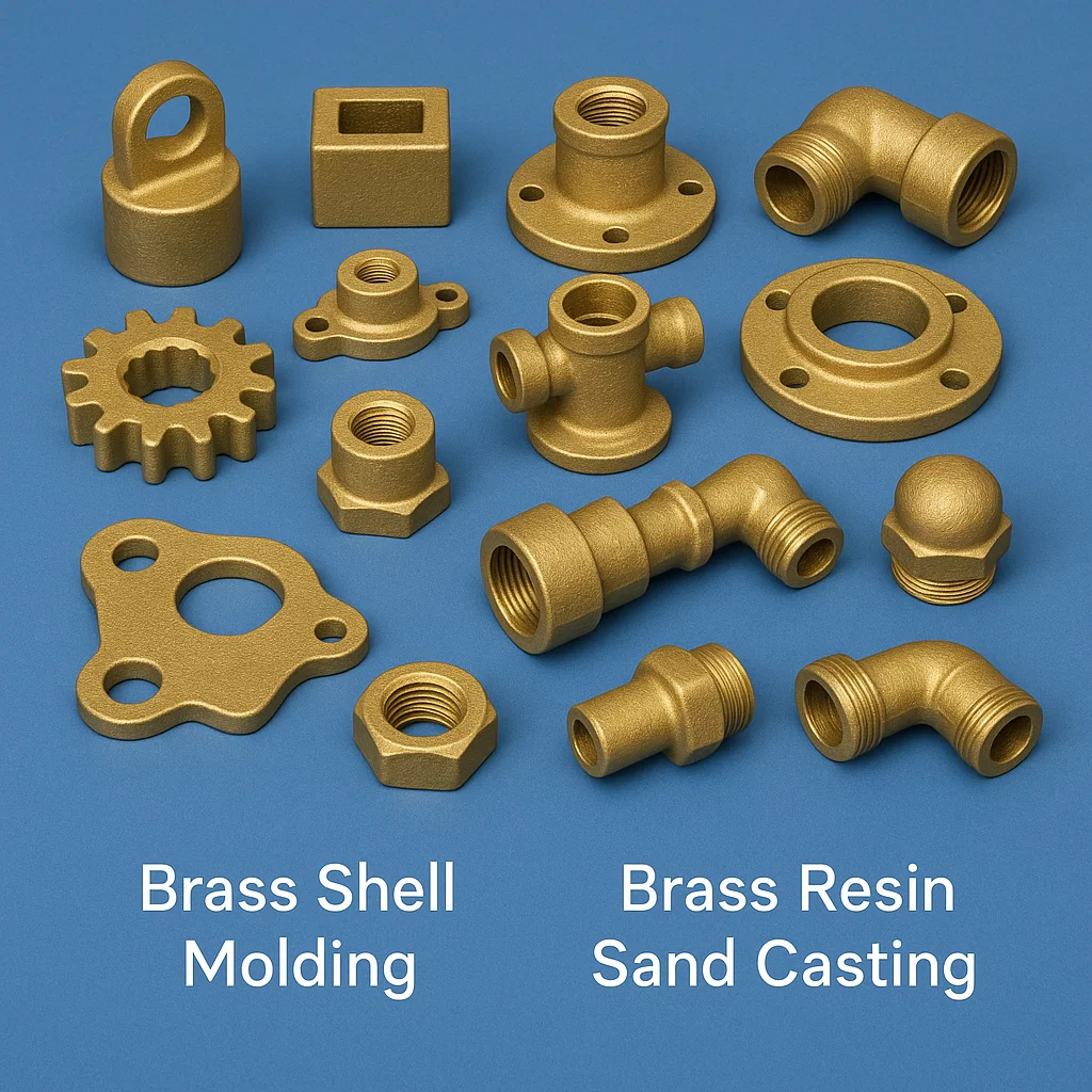 Brass Shell Molding, Brass Resin Sand Casting