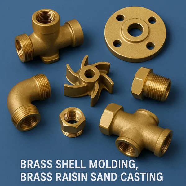 Brass Shell casting, Brass casting, Brass casting foundry