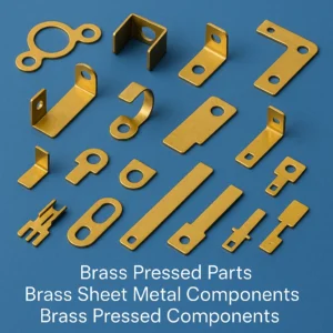 Brass pressed parts, Brass pressed components, Brass Sheet Metal parts, Brass Sheet metal components,