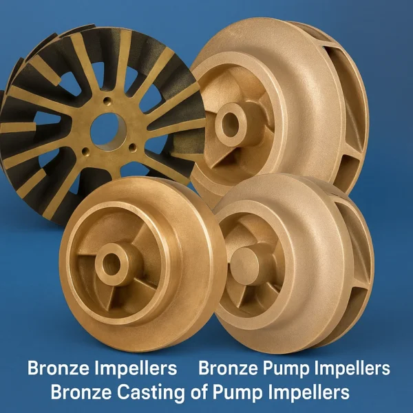 Bronze Casting foundry Pump Impellers ,Bronze Impellers, Bronze Pump Impellers,