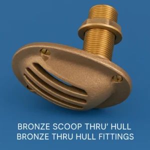Bronze Scoop strainers, Bronze Strainers , Bronze marine Scoop Thru hulls