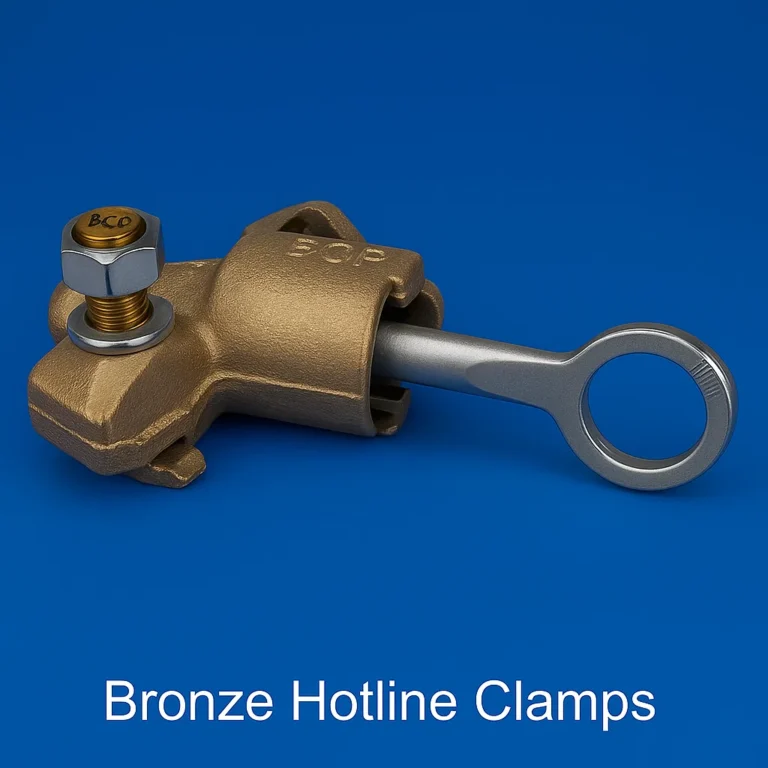 Bronze Hotline Clamps