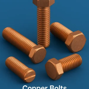 Copper Bolts ,Copper hex Bolts, Copper Hex Set Screws , Copper DIN 933 Bolts, Copper hex Cap Screws