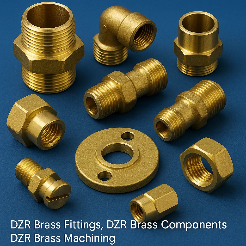 DZR Brass Fittings, DZR Brass Casting, DZR Brass MAchined parts, DZR Brass Fittings, DZR Brass Alloys
