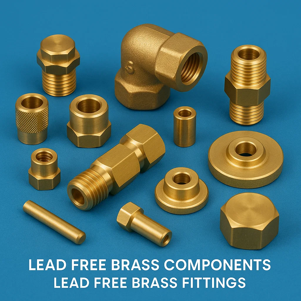 Lead Free Brass Components, Lead Free Brass Alloys, Lead Free Brass Parts