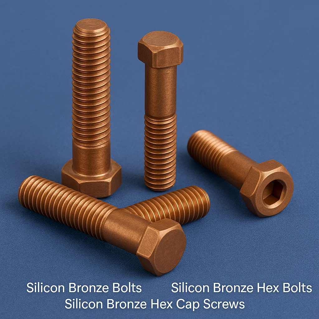 Silicon bronze Hex Bolts, Silicon Bronze fasteners, Silicon bronze cap screws, Silicon Bronze fasteners