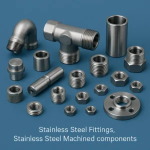Stainless Steel 316 flanges, Stainless Steel machined components 316 grade, AISI 316 Stainless Steel fittings