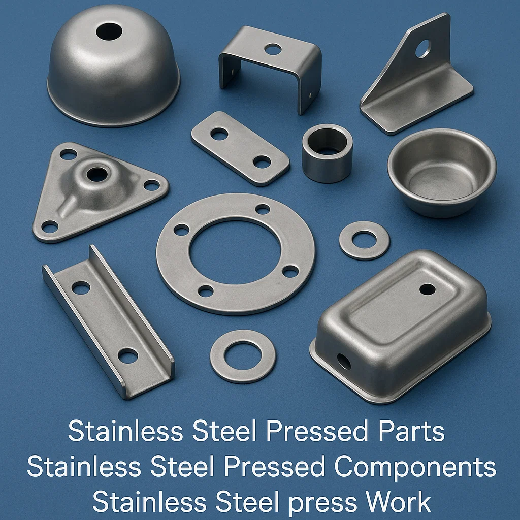 Stainless Steel Pressed Parts, Stainless Steel Pressed Components, Stainless Steel press work