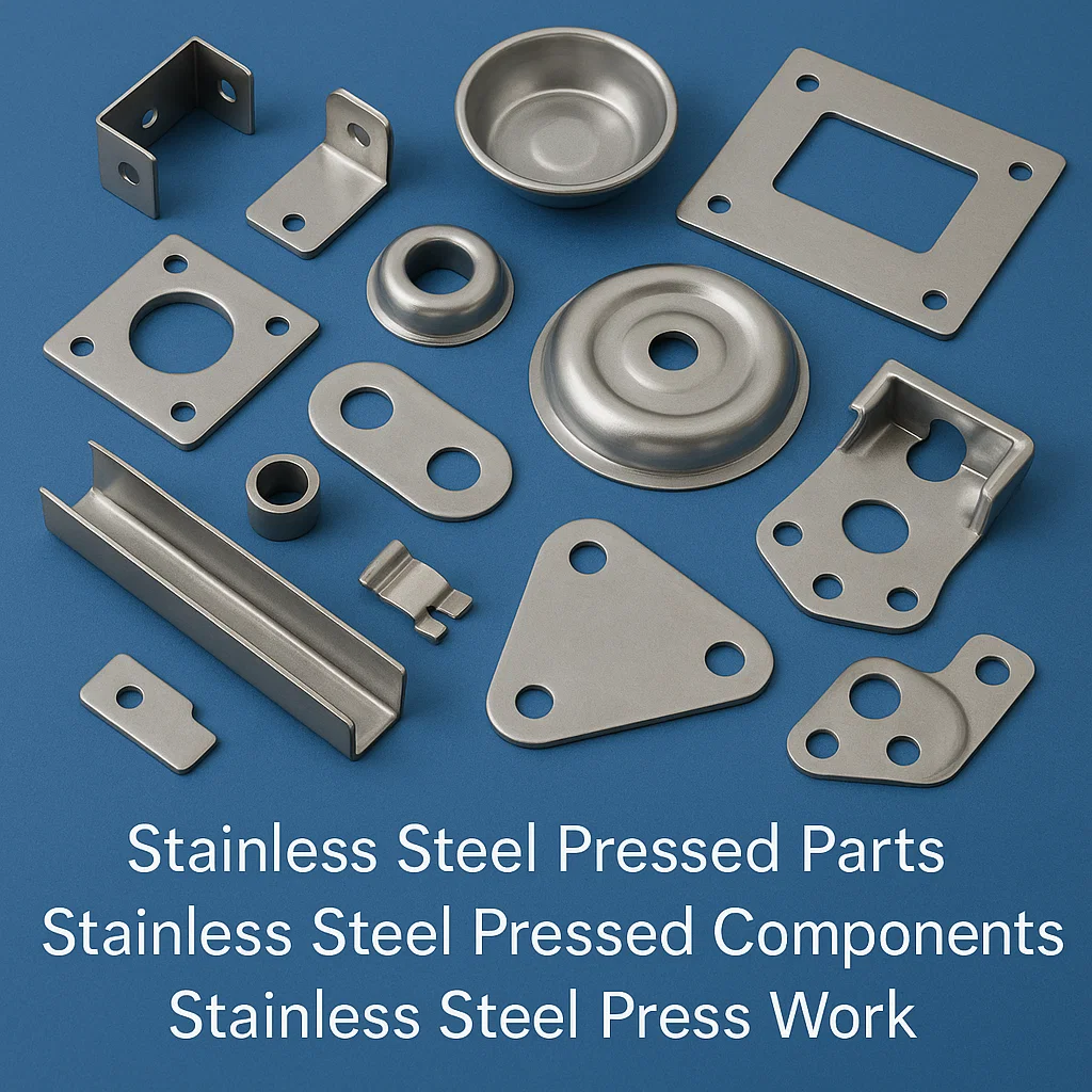Stainless Steel progressive pressing and stamping, Pressed Parts, Stainless Steel Pressed Components, Stainless Steel stamping,