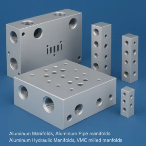 Aluminum Manifolds, Aluminum Hydraulic manifolds, Manifold with valves