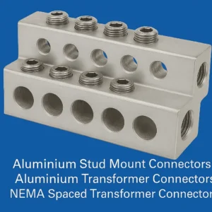 Aluminum Stud Mount Connectors, NEMA Spaced transformer Connectors