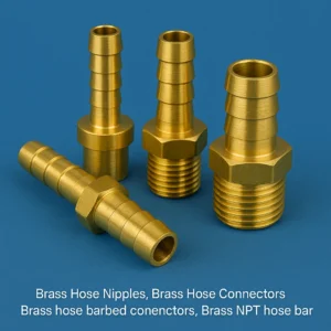 Brass Hose Nipples, Brass Hose Connectors