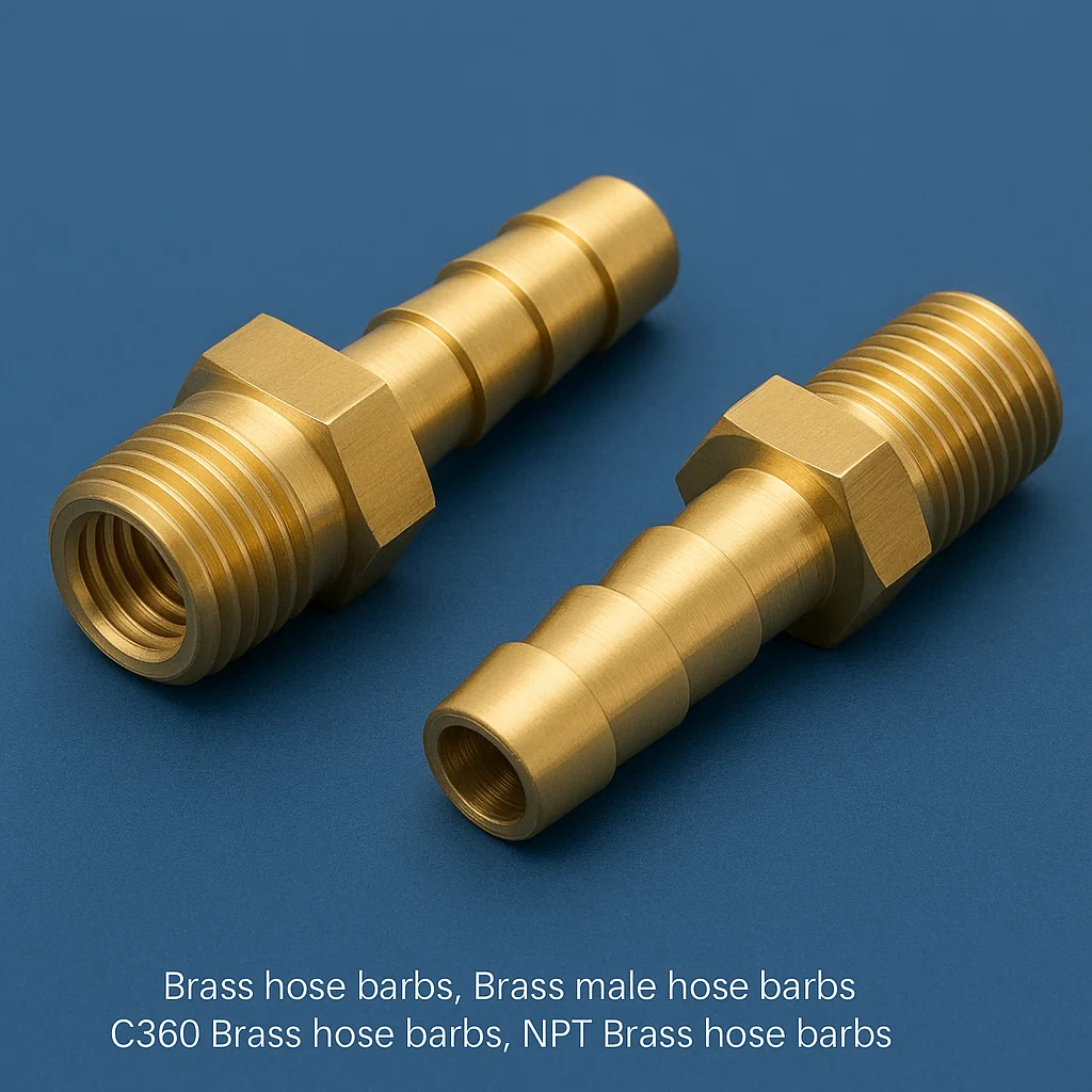 Brass Hose barbs Brass Hose Connectors Brass Hose barb fittings