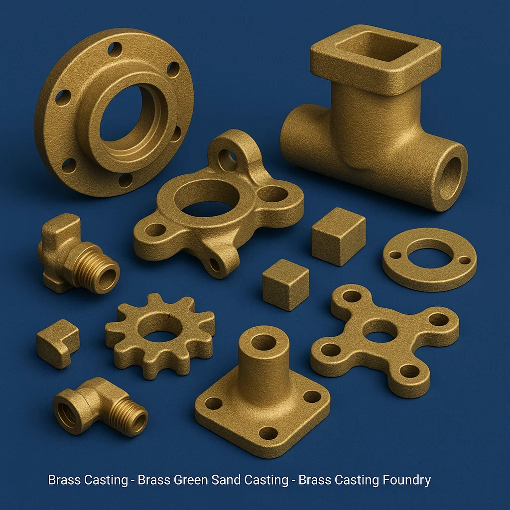 Brass Sand Casting, Brass Green Sand Casting Foundry