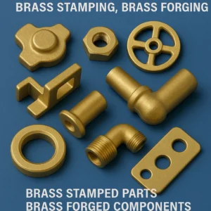 Brass stamping, Brass Forging, Brass Forged components, Brass hot stamping, Brass forged fittings