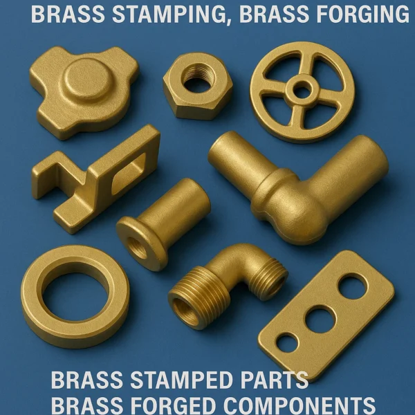 Brass stamping, Brass Forging, Brass Forged components, Brass hot stamping, Brass forged fittings