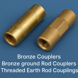 Bronze Ground Rod Couplers, Bronze Ground Rod couplings, Bronze Couplers, Eearth rod Couplers