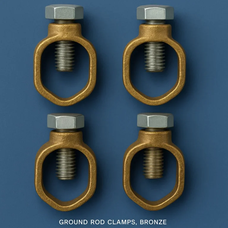 Bronze Ground Rod Clamps, Ground Rod Clamps