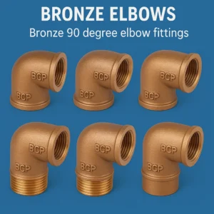 Bronze Threaded Elbows, Bronze 90 degree fittings