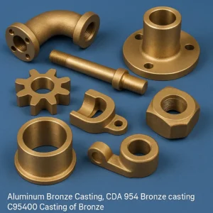CDA 954 casting, C95400 Casting, Aluminum bronze casting