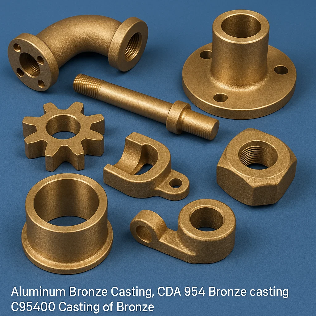 CDA 954 casting, C95400 Casting, Aluminum bronze casting