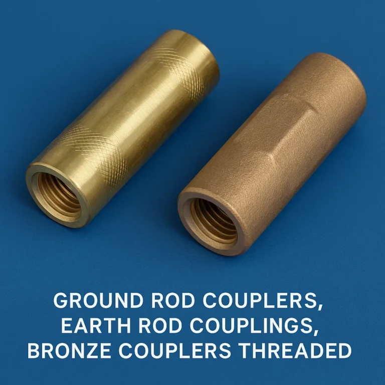 Bronze Ground Rod Couplers , Earth Rod Couplers