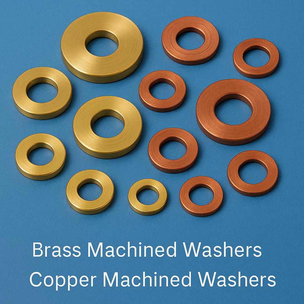 Machine washers, Machined washers, Brass Machined washers, Copper Machined washers