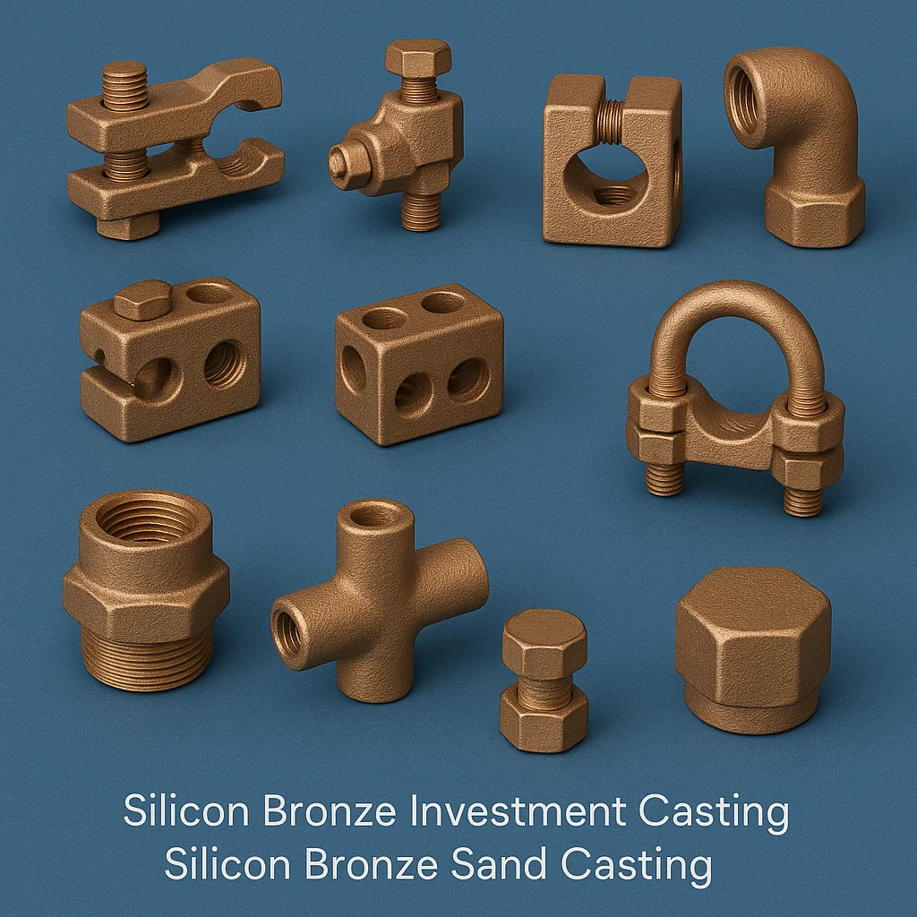 Silicon Bronze Investment casting, Silicon bronze casting , Sand casting