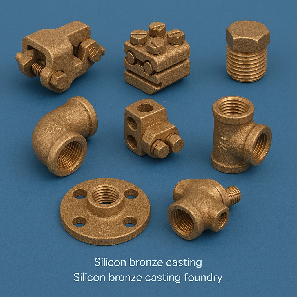 Silicon Bronze casting, Silicon bronze casting foundry