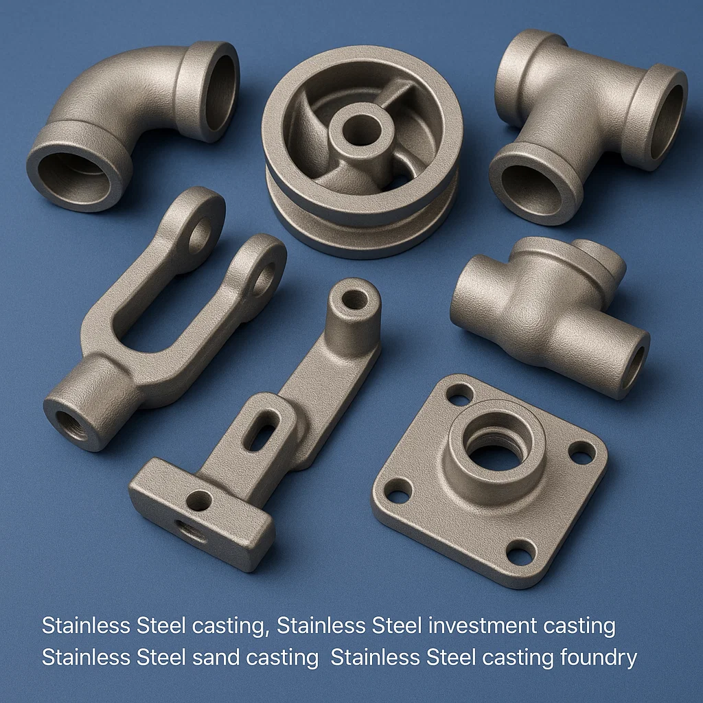 Stainless Steel 316 casting, Stainless Steel 316 cast parts, Stainless Steel investment casting , Stainless Steel sand casting , Stainless Steel foundry