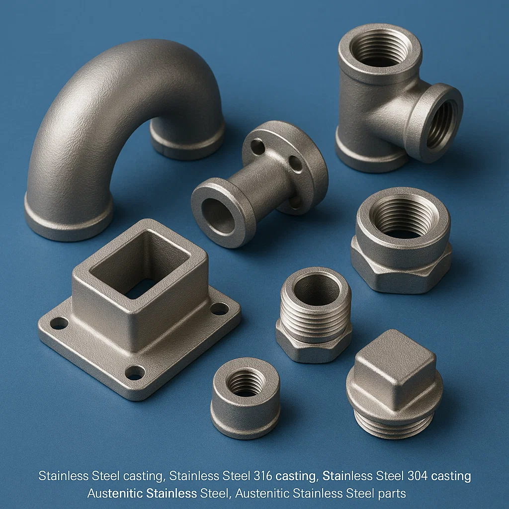 Stainless Steel 316 casting foundry, Stainless Steel 304 casting foundry, Stainless Steel casting india