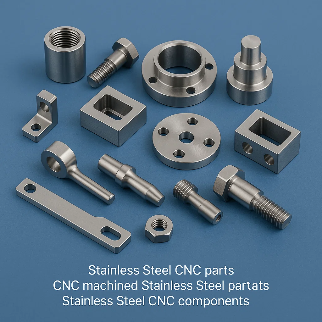 Stainless Steel CNC parts, CNC machined Stainless Stee components, Stainless Steel CNC parts