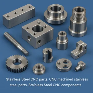 Stainless Steel CNC parts, CNC machined Stainless Steel parts, Stainless Steel CNC components