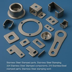 Stainless Steel Stamped parts, Stainless Steel Stamping, 304 Stainless Steel Stamped components, 316 Stainless Steel stamped parts, Stainless Steel stamping work