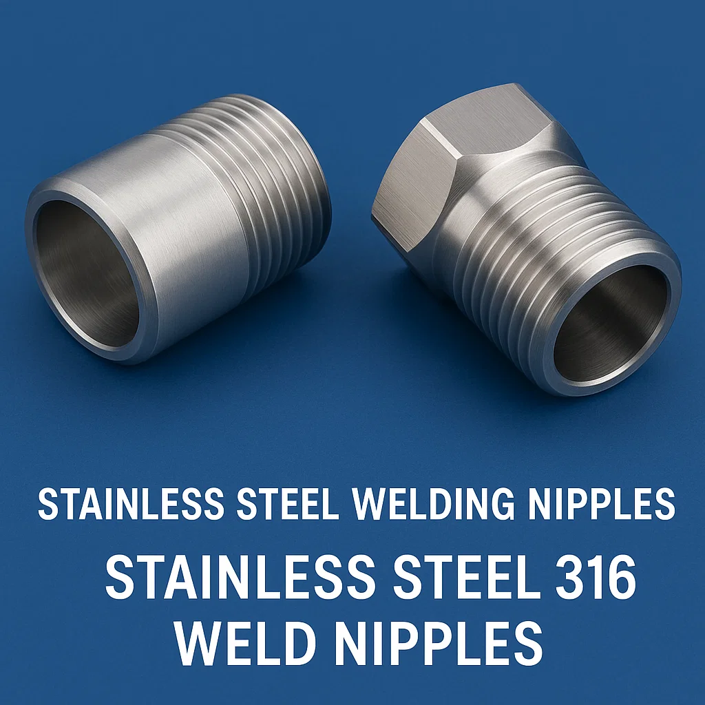 Stainless Steel Welding Nipples, Stainless Steel 316 and 304 Nipples