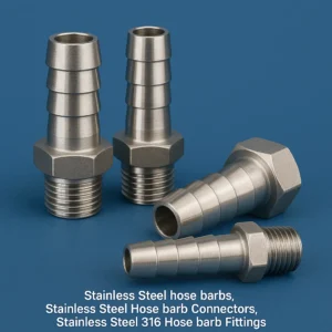Stainless Steel Hose Barbs