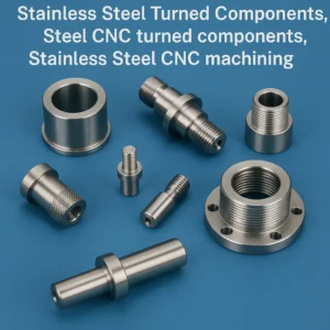 Stainless Turned parts , Stainless Steel Turned Components, Steel CNC turned components, Stainless Steel CNC machining