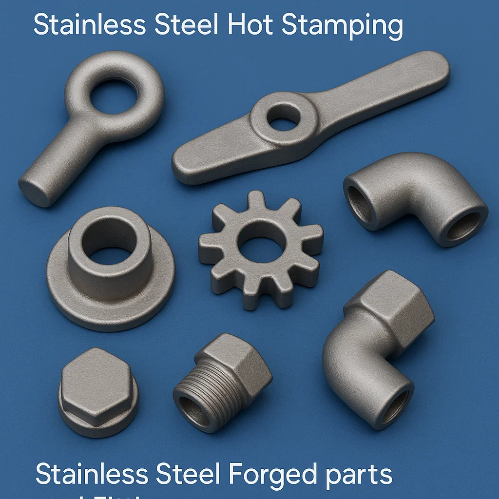 Stainless Steel Stamped components,, Stainless Steel 316 Forging, Stainless Steel stamped parts, Stainless Steel Forged parts fittings