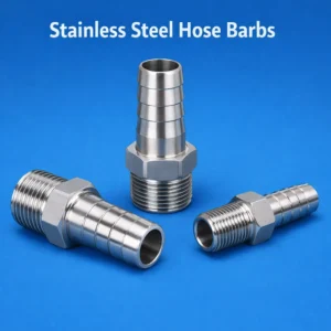 Stainless Steel Hose Barbs, NPT Stainless Steel hose barbs