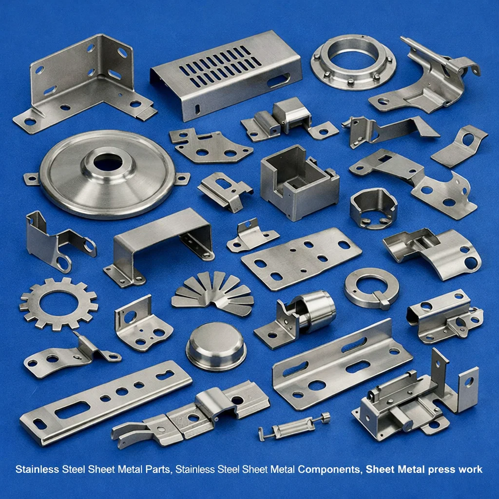 Stainless Steel Sheet Metal Parts, Stainless Steel Sheet Metal Components, Sheet Metal press work