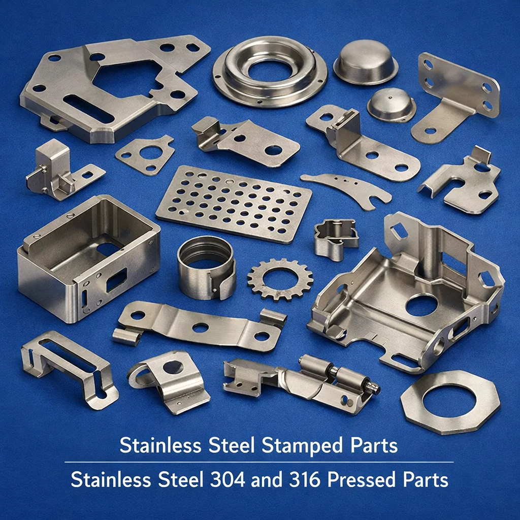 Stainless Steel Stamped Parts and Stainless Steel 304 and 316 Pressed Parts