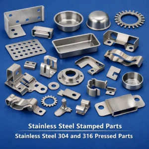 Stainless Steel Stamped Parts and Stainless Steel 304 and 316 Stamped components