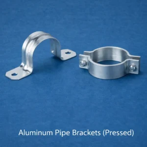 Aluminum Brackets, Aluminum Pipe Brackets (Pressed)