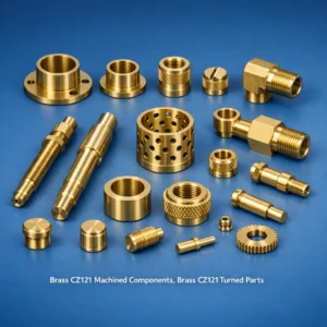 Brass CZ 121 Machined Components, Brass CZ 121 Turned Parts