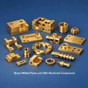 Brass Milled Parts and VMC Machined Components