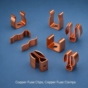 Copper Fuse Clips, Copper Fuse Clamps
