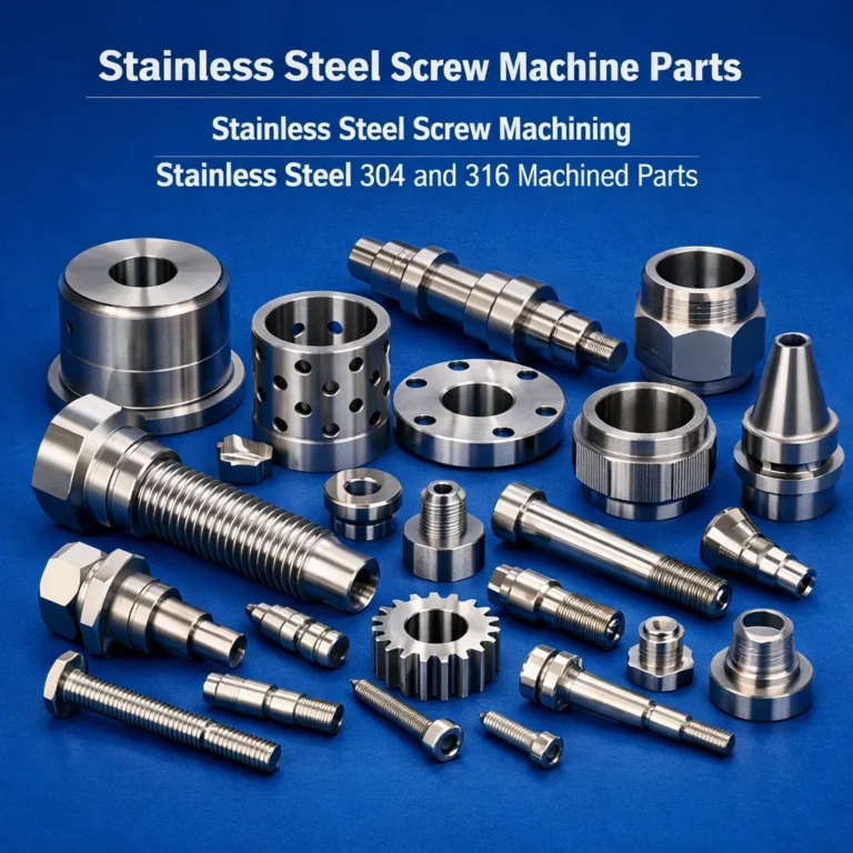 Stainless Steel Screw Machine Parts | Precision SS Turned Components