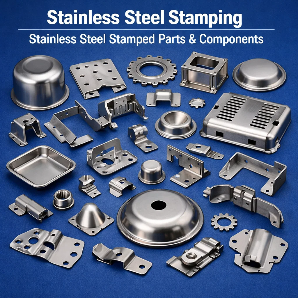 Stainless Steel Stamping, Pressed Stainless Steel 304 316 parts, Stainless Steel Stamped Parts & Components