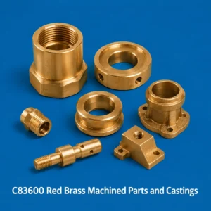 C83600 Red Brass Machined Parts and Castings
